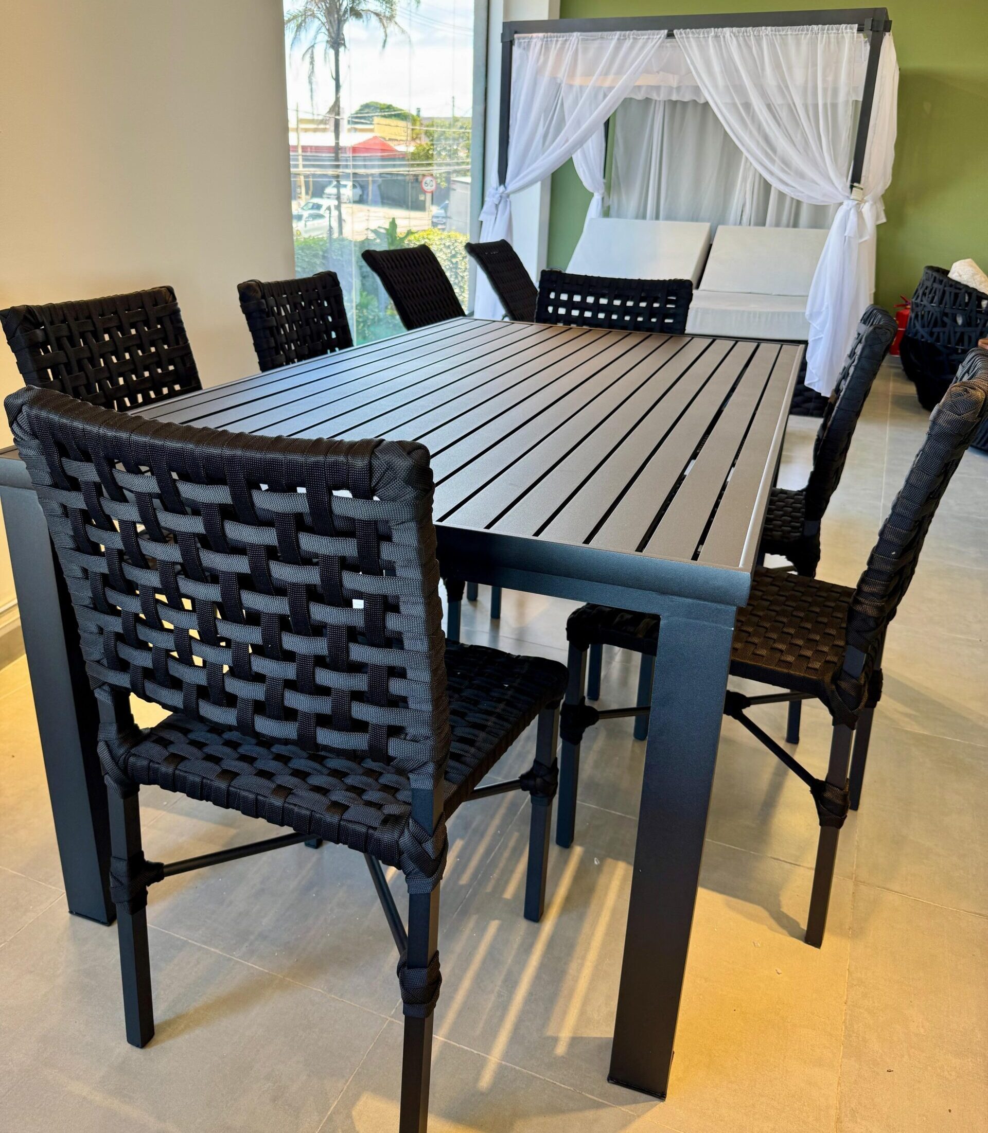 Mesa retangular Marília